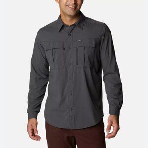 COLUMBIA | Men's Newton Ridge II Shirt Omni-Shield Button Down | Sz. L